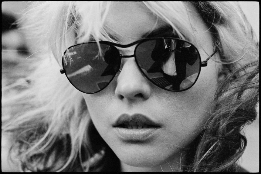 Debbie Harry em 1975, por Chris Stein