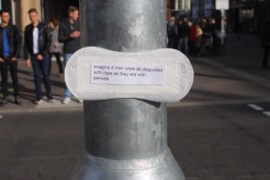 Maxi Pad Protest Art | Ovelha