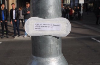 Maxi Pad Protest Art | Ovelha