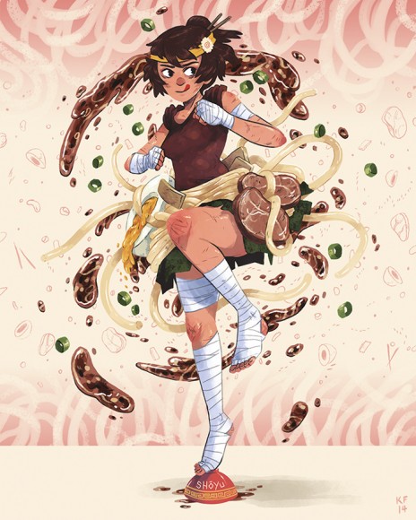 FIGHT! Zine, por Jenn Woodall | Ovelha