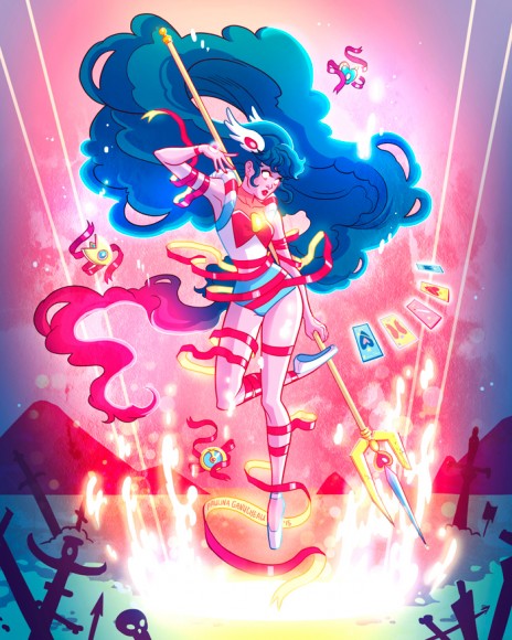 FIGHT! Zine, por Jenn Woodall | Ovelha