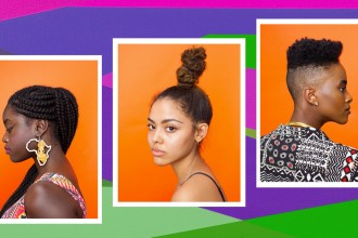 Cabelos do Afropunk. Fotos por Awol Erizku.