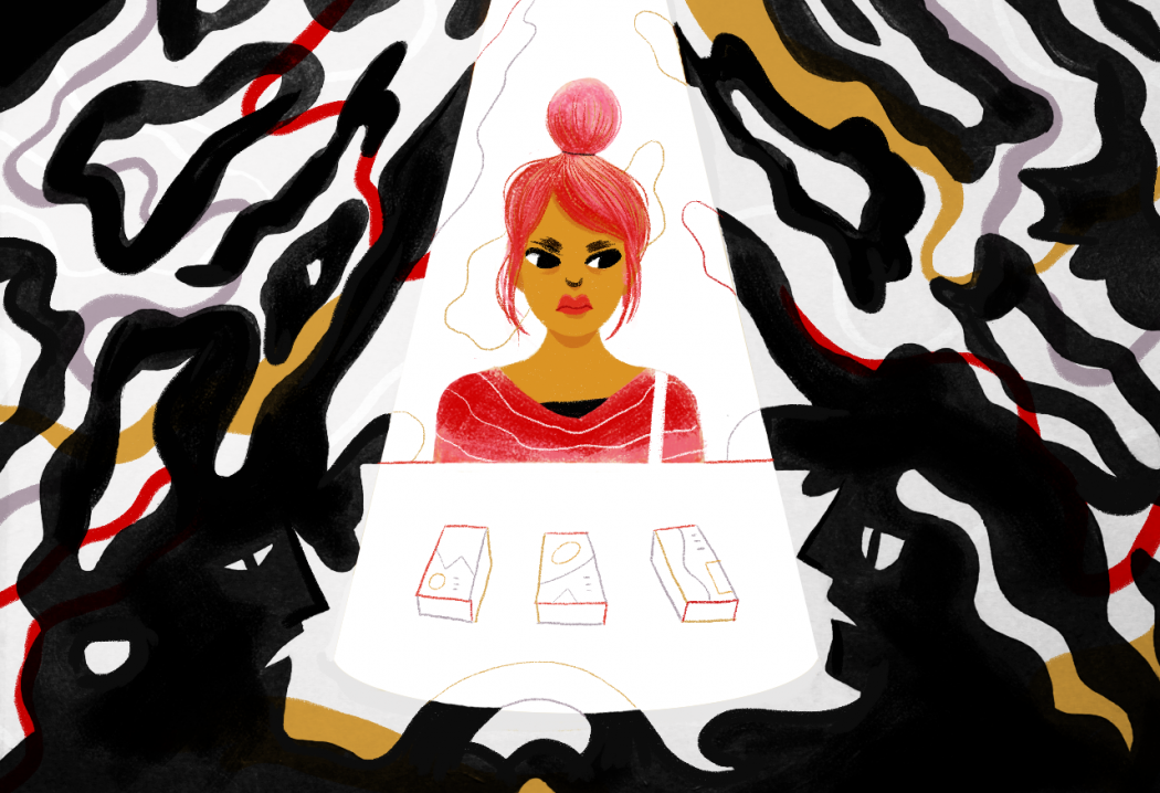 Ilustração por Marcella Tamayo exclusivamente para a Ovelha