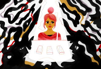 Ilustração por Marcella Tamayo exclusivamente para a Ovelha