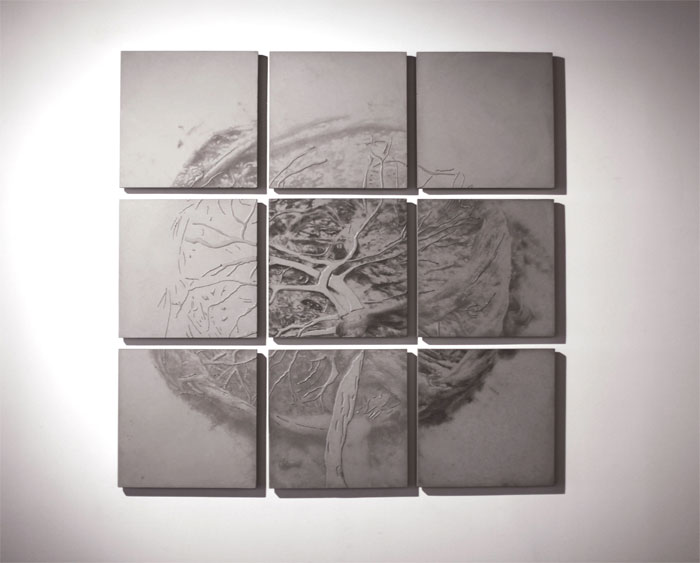 Primeira exposição solo de Zoë Buckman: 'Present Life' (2015)