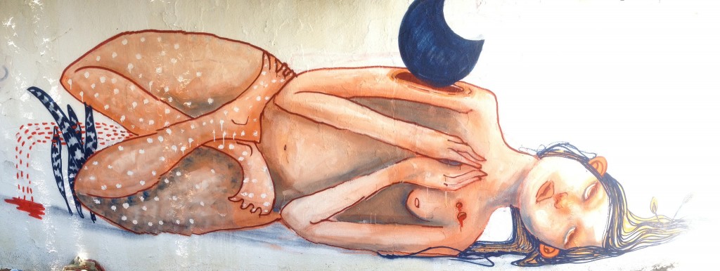 'A morte da dona da lua'. Lapa, SP, 2015