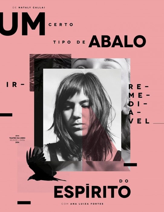 Pôster do trabalho de Ana Luiza Fortes e Nataly Callai