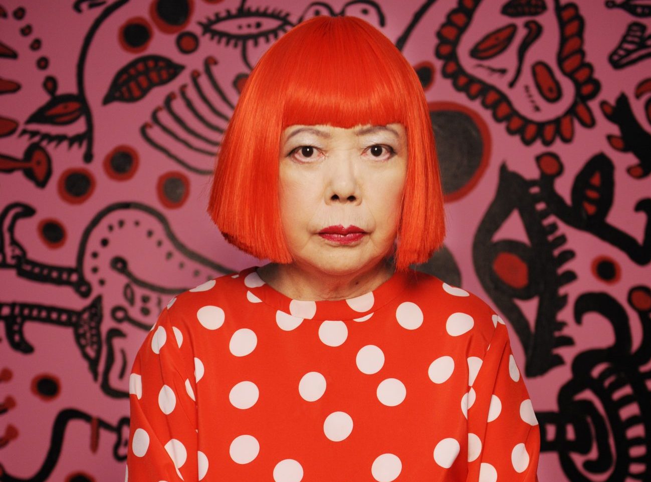 Yayoi Kusama, foto de Yayoi Kusama Studio Inc., Ota Fine Arts (2013)