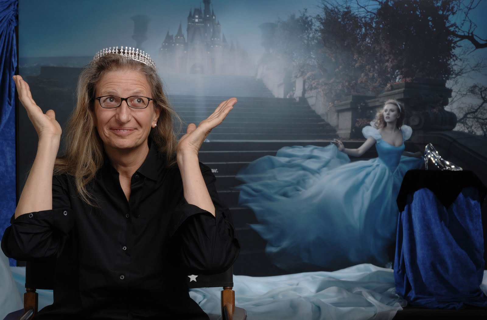 Leia: ‘At work’, de Annie Leibovitz